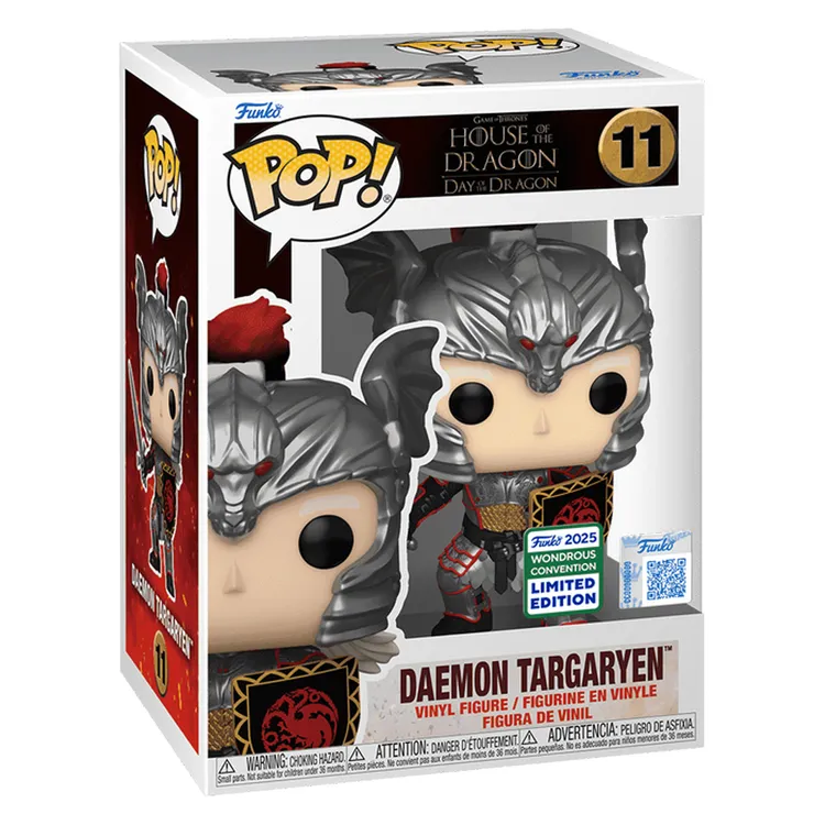 FUNKO POP GAME OF THRONES: HOUSE OF THE DRAGON WONDROUS CONVENTION 2025 EXCLUSIVE - DAEMON TARGARYEN 11