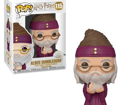 Funko Pop Harry Potter - Dumbledore com Harry Bebê 115