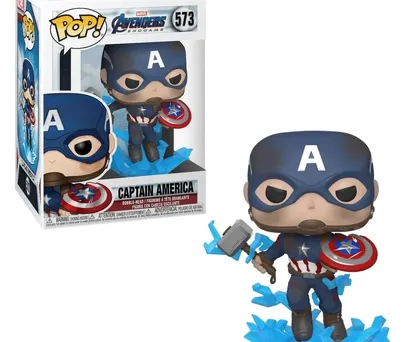 Funko Pop Marvel Vingadores Ultimato - Capitão América 573