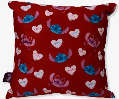 Almofada 40x40 Stitch e Angel Namorados – Disney 