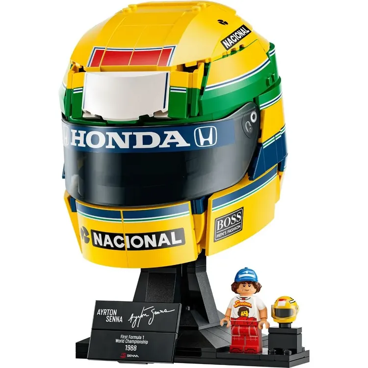 LEGO - Capacete do Ayrton Senna