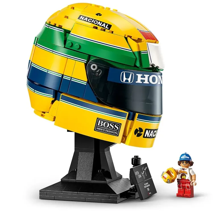LEGO - Capacete do Ayrton Senna