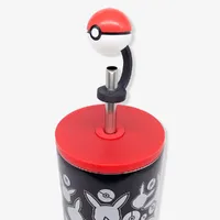 Copo com Canudo Pokémon  - imagem 4