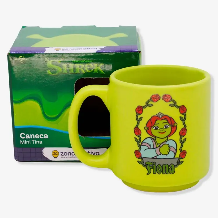 Caneca Mini Tina Princesa Fiona – Shrek 