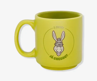 Caneca Mini Tina Burro Já Chegou – Shrek 
