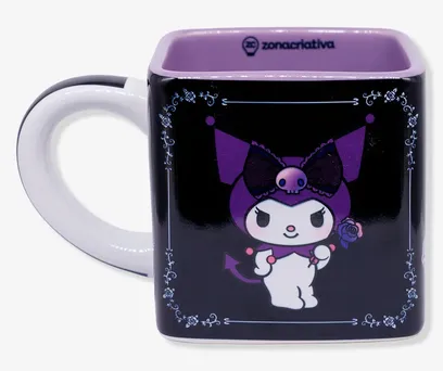 Caneca Cubo Kuromi - Hello Kitty 