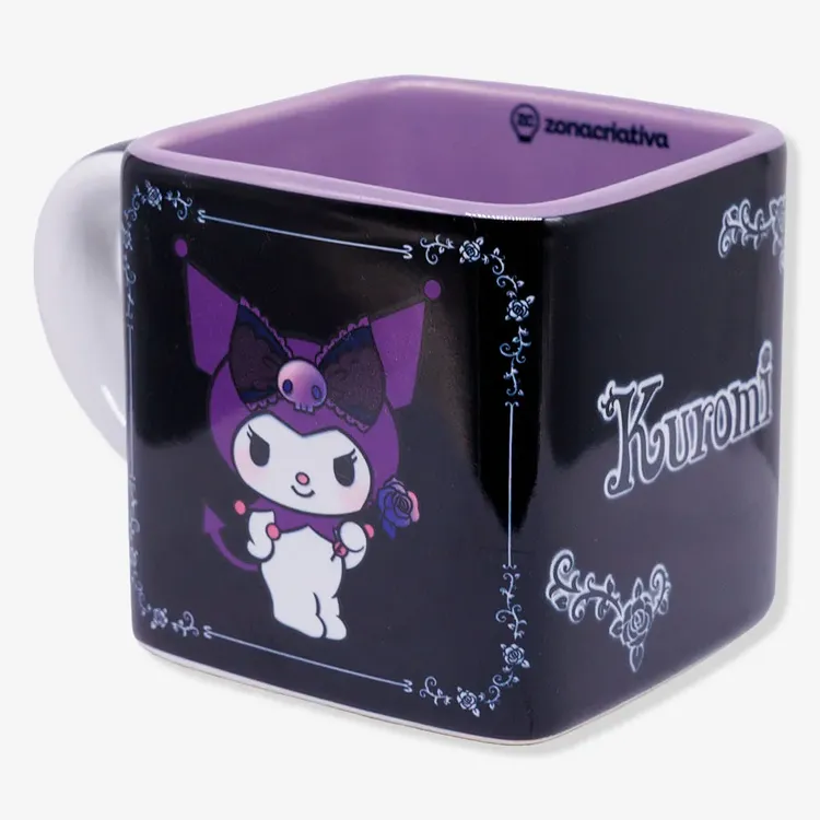 Caneca Cubo Kuromi - Hello Kitty 