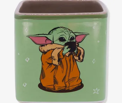 Caneca Cubo Grogu Baby Yoda - Star Wars 