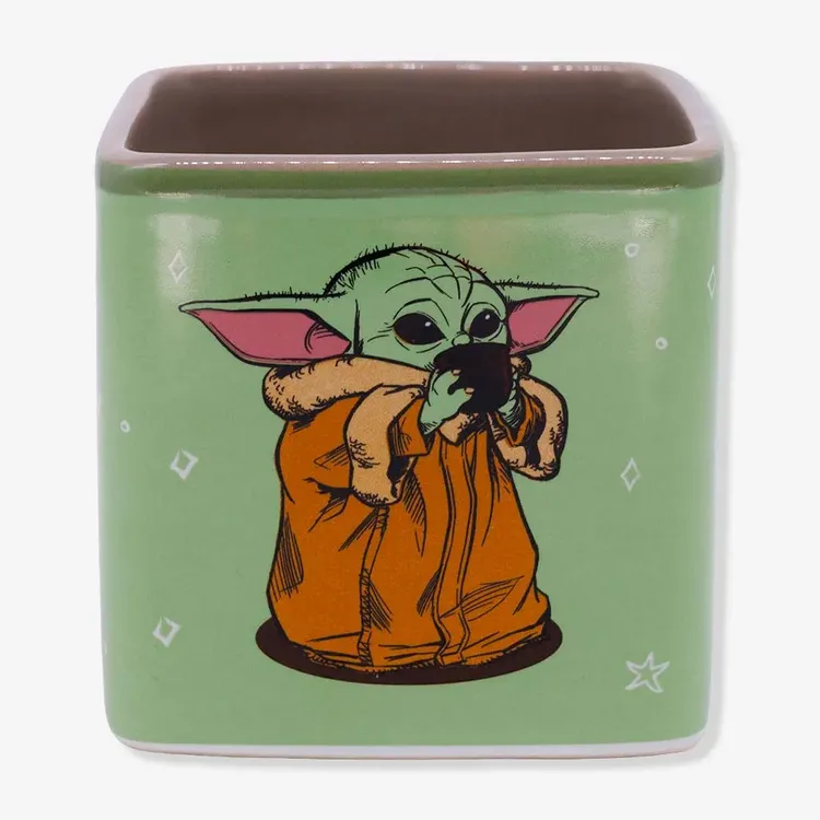 Caneca Cubo Grogu Baby Yoda - Star Wars 