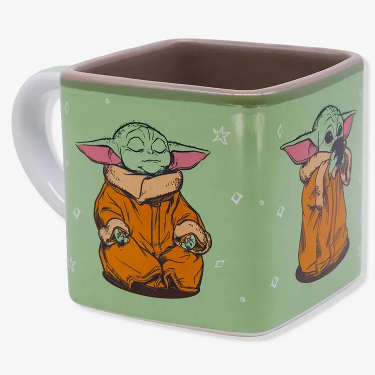Caneca Cubo Grogu Baby Yoda - Star Wars 