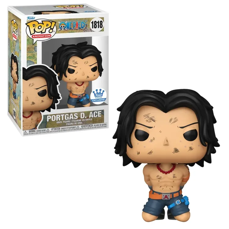 Funko Pop! One Piece Marineford - Ace na Execução 