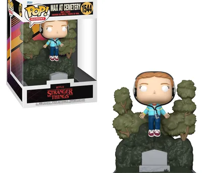 FUNKO POP MOMENT STRANGER THINGS - MAX AT CEMETERY 1544 