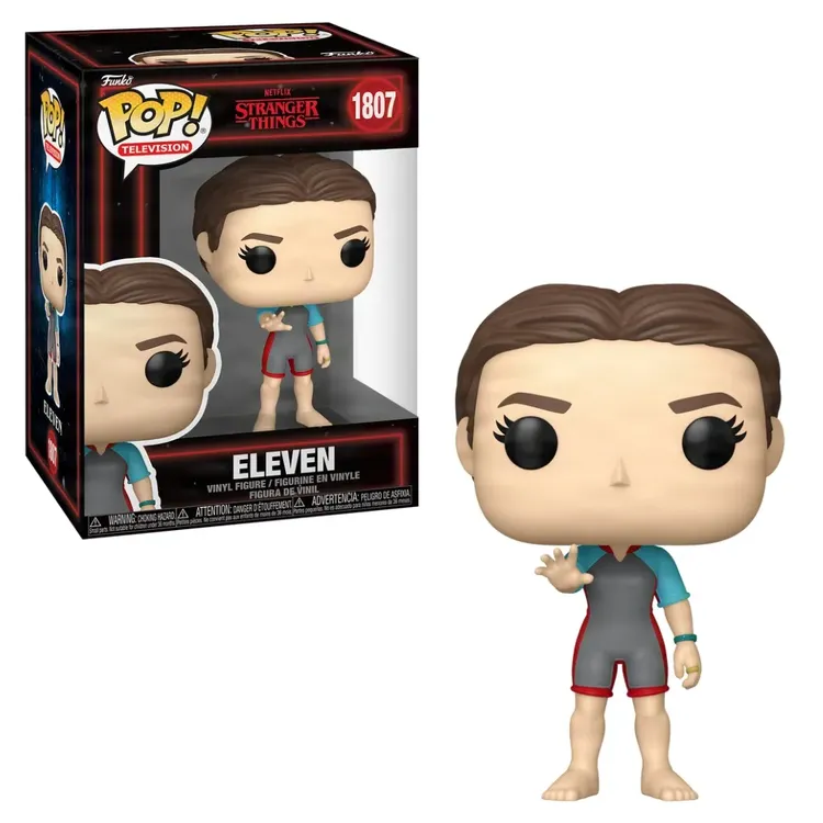  Funko Pop Stranger Things T5 - Eleven com Roupa de Mergulho 