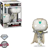 FUNKO POP MARVEL WANDAVISION EXCLUSIVE - THE VISION 824 (DIAMOND COLLECTION)  - imagem 1