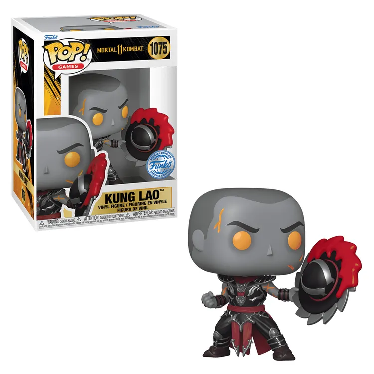 FUNKO POP GAMES MORTAL KOMBAT 11 EXCLUSIVE - KUNG LAO 1075 