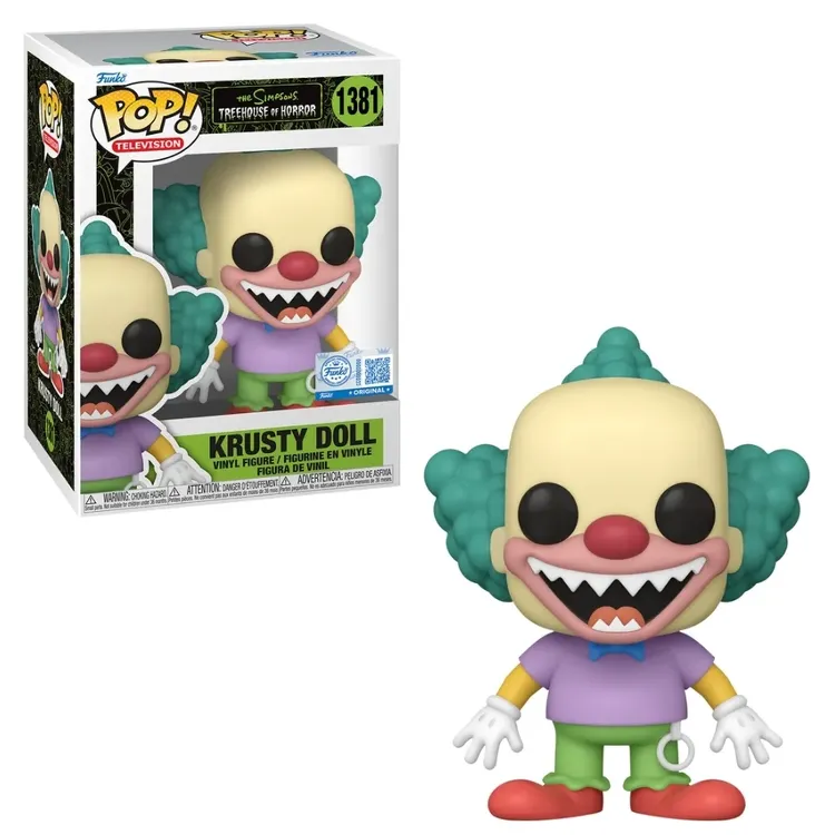 Funko Pop Exclusivo Os Simpsons- Krusty 