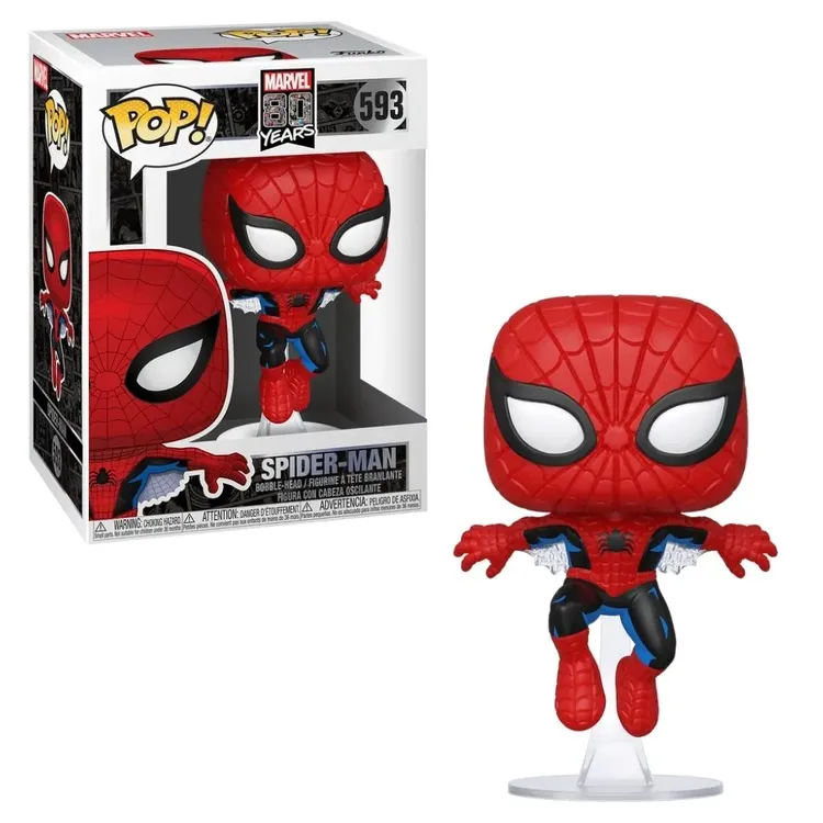 Funko Pop! Marvel 80 Anos - Primeira Aparição do Homem-Aranha 