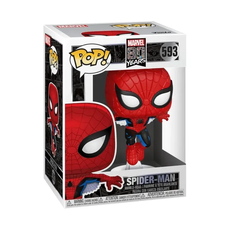 Funko Pop! Marvel 80 Anos - Primeira Aparição do Homem-Aranha 