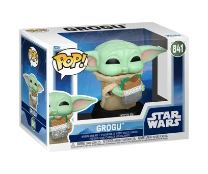 Funko Pop Star Wars Mandaloriano - Grogu com Comida 841