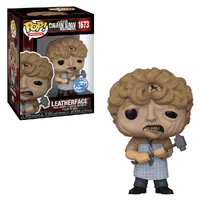 FUNKO POP MOVIES THE TEXAS CHAINSAW MASSACRE EXCLUSIVE - LEATHERFACE 1673  - imagem 1