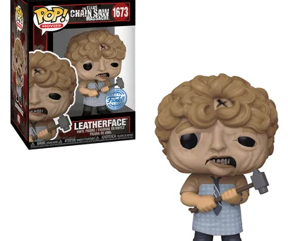 FUNKO POP MOVIES THE TEXAS CHAINSAW MASSACRE EXCLUSIVE - LEATHERFACE 1673 