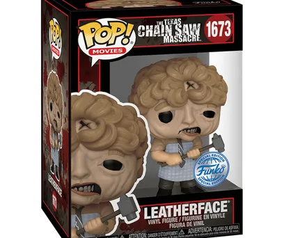FUNKO POP MOVIES THE TEXAS CHAINSAW MASSACRE EXCLUSIVE - LEATHERFACE 1673 