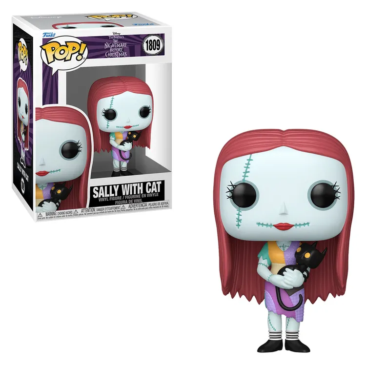 FUNKO POP DISNEY THE NIGHT BEFORE CHRISTMAS - SALLY WITH CAT 1809 