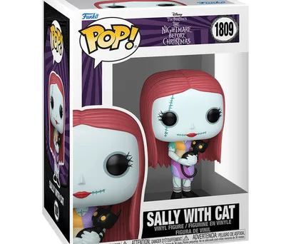 FUNKO POP DISNEY THE NIGHT BEFORE CHRISTMAS - SALLY WITH CAT 1809 