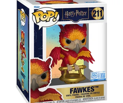 FUNKO POP HARRY POTTER EXCLUSIVE - FAWKES 211 