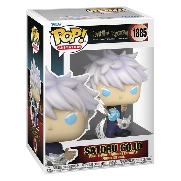FUNKO POP ANIMATION JUJUTSU KAISEN - HIDDEN INVENTORY / PREMATURE DEATH - SATORU GOJO 1885 