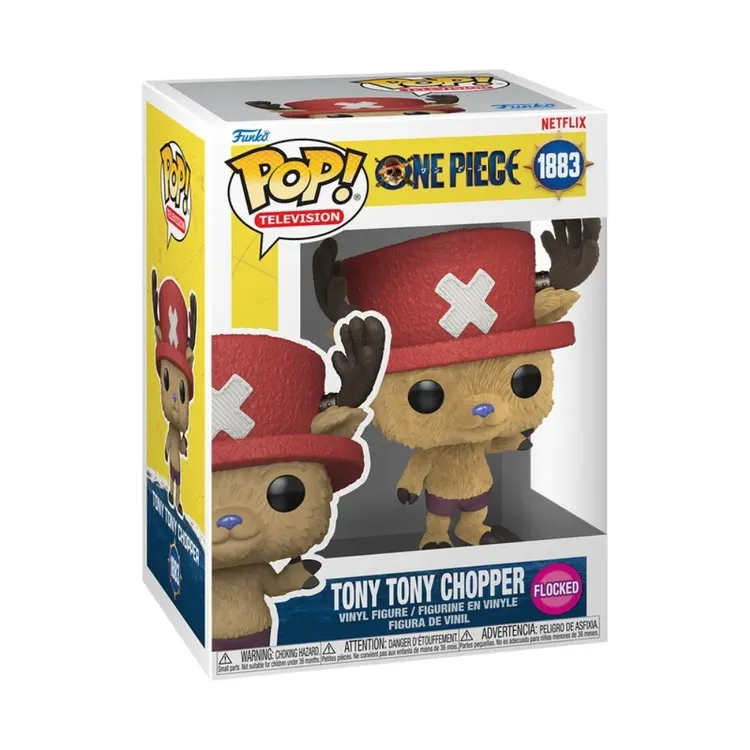 Funko Pop! One Piece Live Action - Chopper (Flocked) 