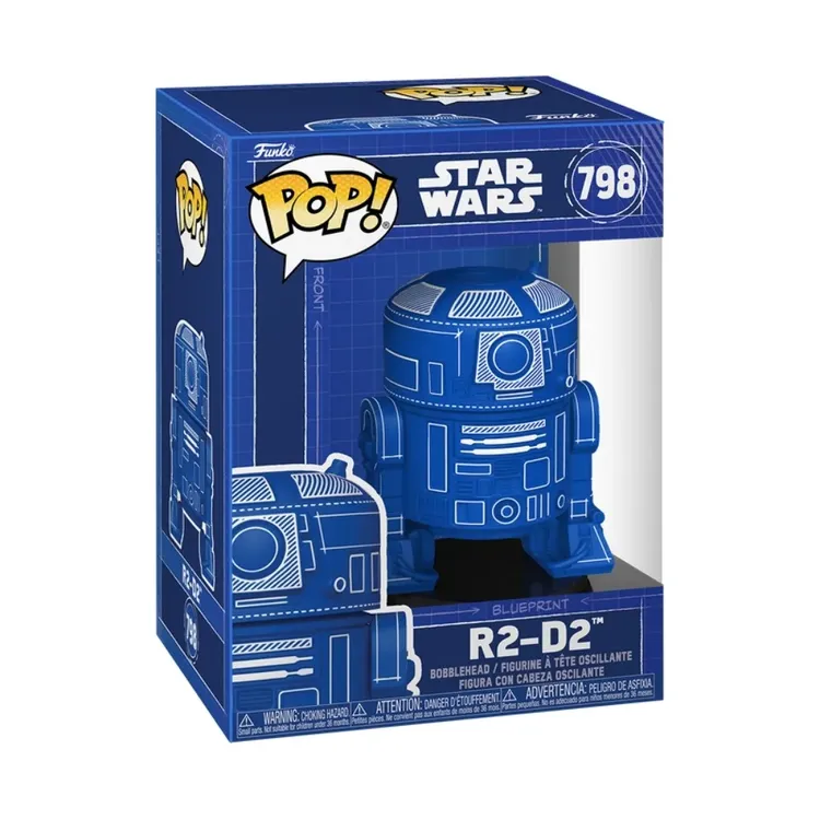 Funko Pop Star Wars - R2-D2 (Blueprint) 