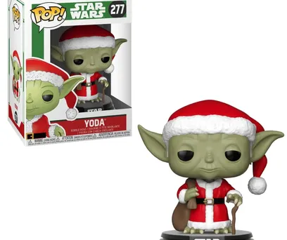 Funko Pop Star Wars - Yoda Papai Noel 277