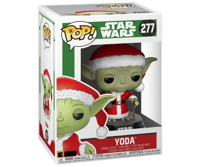Funko Pop Star Wars - Yoda Papai Noel 277
