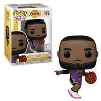 Funko Pop NBA Lakers Uniforme Roxo - LeBron James 172 - imagem 1