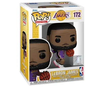 Funko Pop NBA Lakers Uniforme Roxo - LeBron James 172