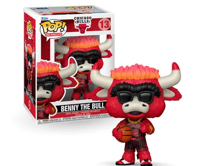 Funko Pop Nba Mascotes Bulls - Benny, O Touro 13