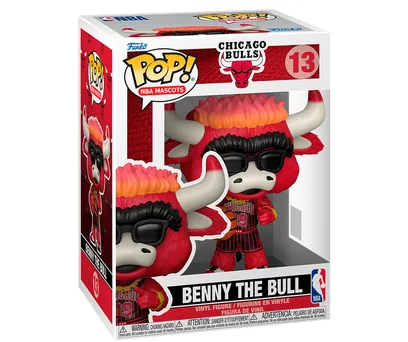 Funko Pop Nba Mascotes Bulls - Benny, O Touro 13