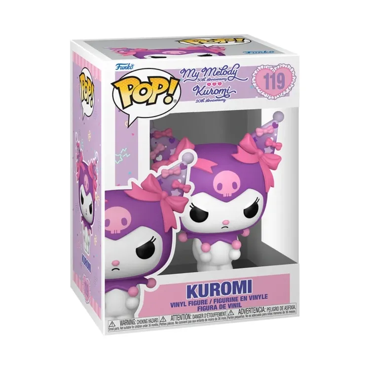 Funko Pop! Sanrio Kuromi 20 anos - Kuromi Zangada 119