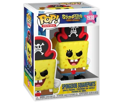Funko Pop Bob Esponja O Filme - Pirata Bob Esponja 1938