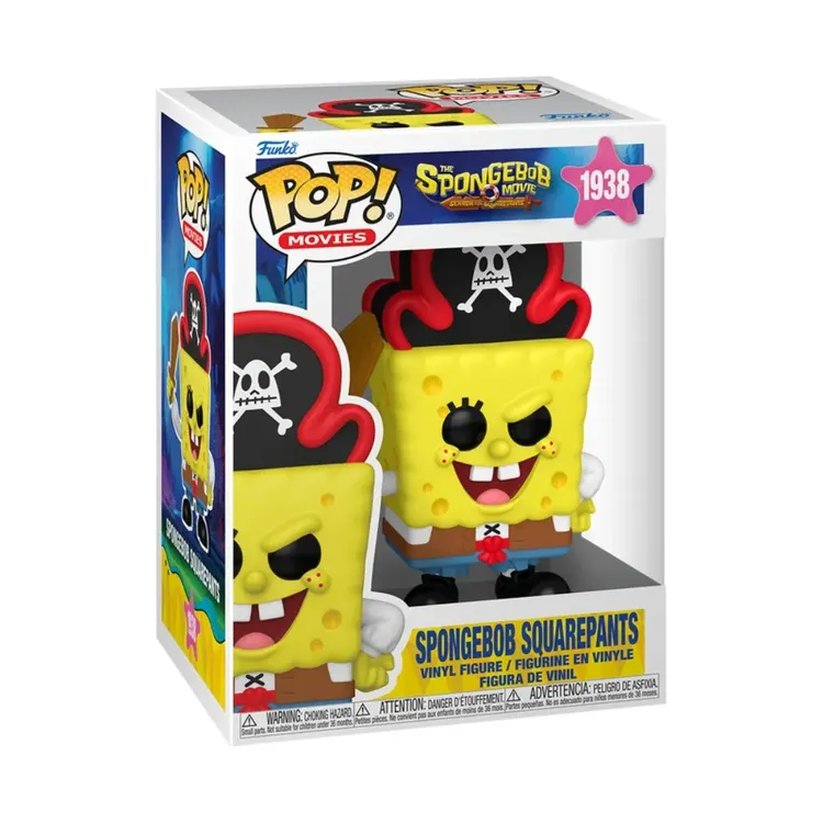 Funko Pop! Bob Esponja O Filme - Pirata Bob Esponja 