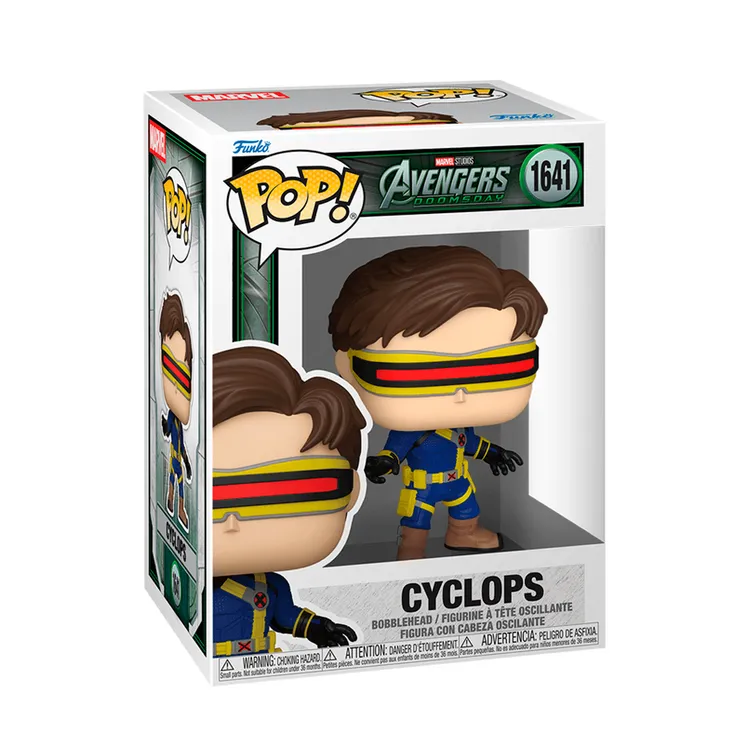 Funko Pop Marvel Vingadores Dr Destino Ciclope 