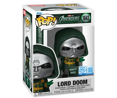 Funko Pop Marvel Vingadores Dr Destino Lorde Destino 1643