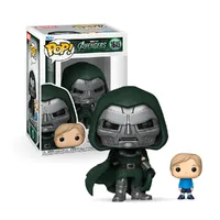 Funko Pop Marvel Vingadores Dr Destino com Franklin  - imagem 1