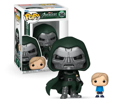 Funko Pop Marvel Vingadores Dr Destino com Franklin 1645