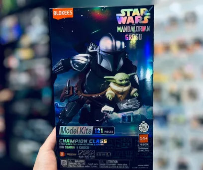 Blokees Model Kits Star Wars – The Mandalorian & Grogu 