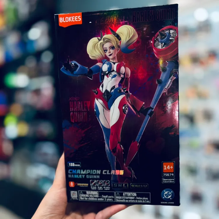 Blokees Articulado DC Champion Class – Harley Quinn 