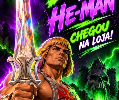ESPADA HE-MAN METAL COM SUPORTE