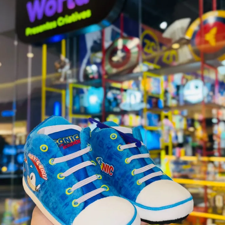 PANTUFA STAR INFANTIL SONIC 