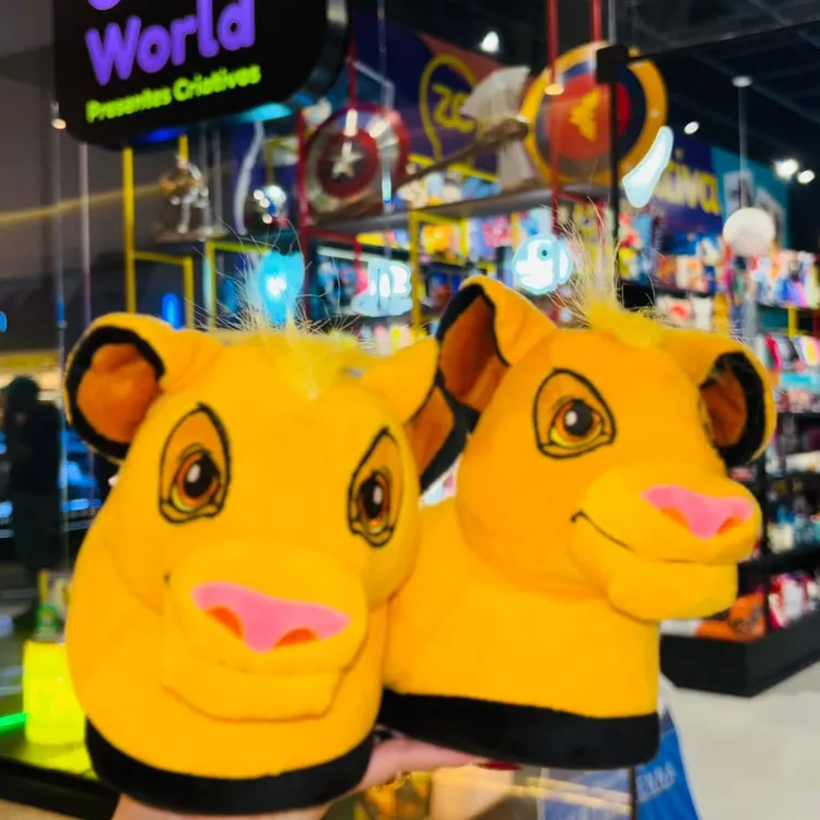PANTUFA 3D UNISSEX REI LEAO 